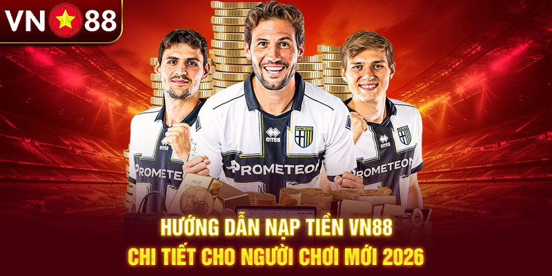 Hướng dẫn nạp tiền VN88 chi tiết cho người chơi mới 2026 Hướng dẫn nạp tiền VN88 chi tiết cho người chơi mới 2026